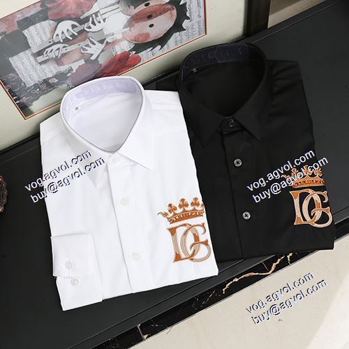 2021春夏 ドルチェ＆ガッバーナ Dolce&Gabbana 長袖シャツ 2色可選 優美なお出かけスタイル D&Gコピー ブランド 上質 大人気！