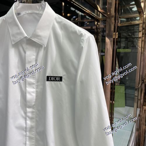 最旬アイテム 2021春夏 ディオール DIOR 長袖シャツ 2色可選 ディオールスーパーコピー