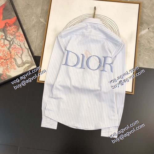 ～希少 2021春夏 プレゼントに ディオール DIOR 長袖シャツ ディオールスーパーコピー
