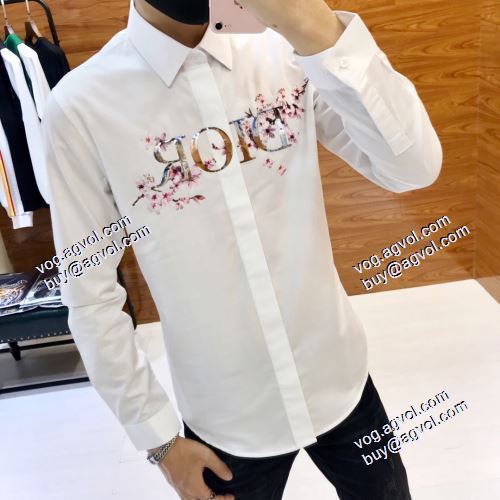 完売品！2021春夏 ディオール DIOR 長袖シャツ 2色可選 ディオールコピー ブランド 海外セレブ定番愛用