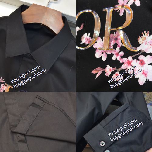 完売品！2021春夏 ディオール DIOR 長袖シャツ 2色可選 ディオールコピー ブランド 海外セレブ定番愛用