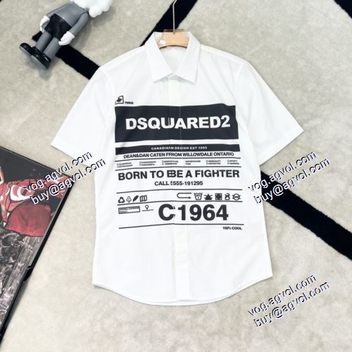 2021春夏 ディースクエアード DSQUARED2 半袖シャツ DSQUARED2スーパーコピー 愛らしさ抜群！