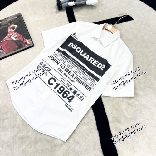 2021春夏 ディースクエアード DSQUARED2 半袖シャツ DSQUARED2スーパーコピー 愛らしさ抜群！