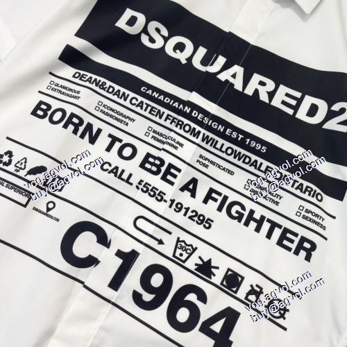 2021春夏 ディースクエアード DSQUARED2 半袖シャツ DSQUARED2スーパーコピー 愛らしさ抜群！