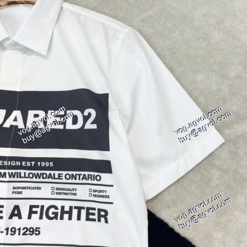 2021春夏 ディースクエアード DSQUARED2 半袖シャツ DSQUARED2スーパーコピー 愛らしさ抜群！