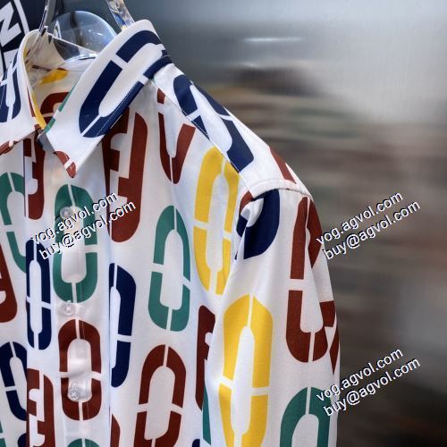 強い魅力を感じる一枚 長袖シャツ 2021春夏 フェンディ FENDI フェンディコピー