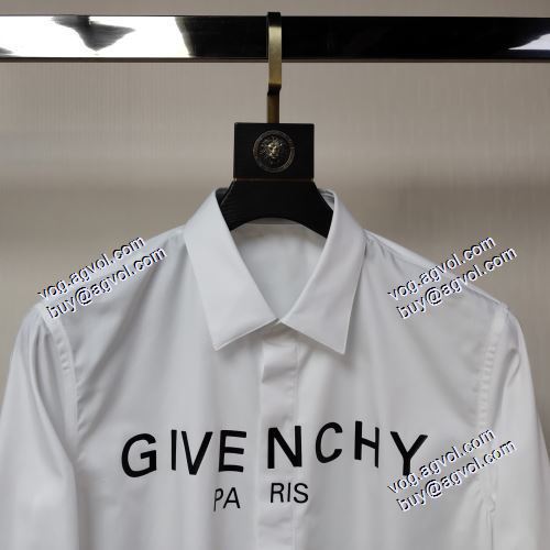 上質 大人気！2021春夏 ジバンシー GIVENCHY 長袖シャツ 2色可選 GIVENCHY偽物ブランド 雑誌掲載アイテム