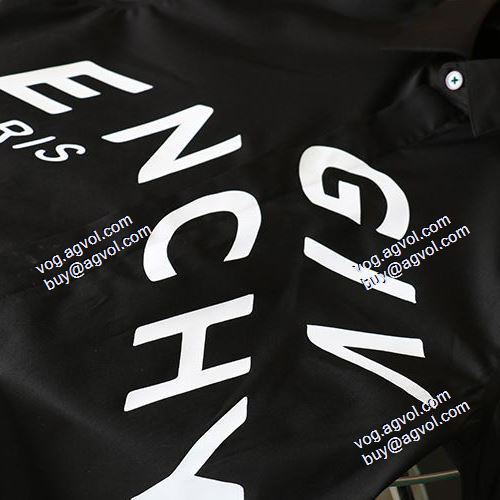 首胸ロゴ 2021春夏 ジバンシー GIVENCHY 長袖シャツ 2色可選 GIVENCHYコピー 人気 ランキング