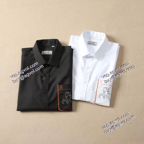 2021春夏 エルメス HERMES 半袖シャツ 2色可選 高級感を引き立てる HERMESスーパーコピー 激安