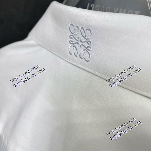 大人っぼい 2021春夏 ロエベ LOEWE 長袖シャツ LOEWEスーパーコピー