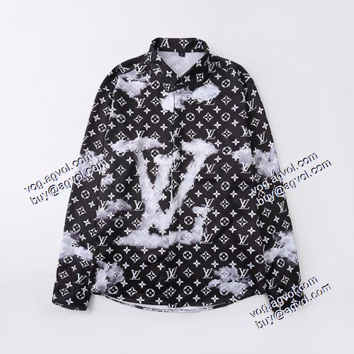 2021春夏 ルイ ヴィトン LOUIS VUITTON 長袖シャツ LOUIS VUITTONコピー ファッション 人気