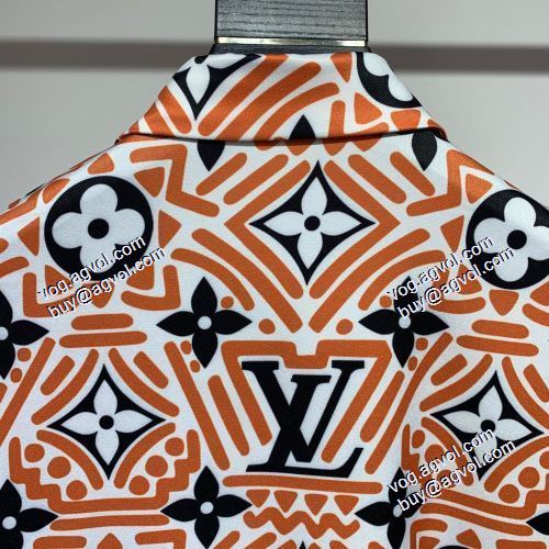 2021春夏 ルイ ヴィトン 長袖シャツ セレブ風 LOUIS VUITTONブランド 偽物 通販 人気販売中