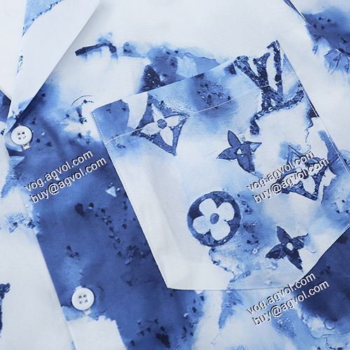 肌触りのいい ルイ ヴィトン LOUIS VUITTON 半袖シャツ LOUIS VUITTONスーパーコピー 激安