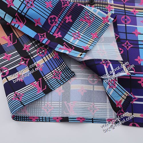 【人気ブログ掲載】 ルイ ヴィトン LOUIS VUITTON 2021春夏 半袖シャツ LOUIS VUITTON偽物ブランド