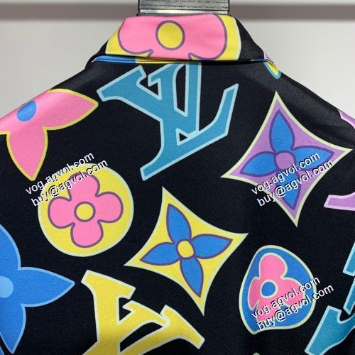 愛らしさ抜群！2021春夏 ルイ ヴィトン LOUIS VUITTON 長袖シャツ LOUIS VUITTONブランドコピー 高品質 人気
