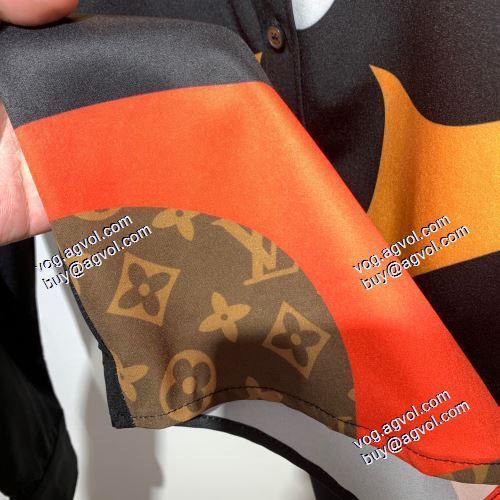 個性派 2021春夏 長袖シャツ ルイ ヴィトン LOUIS VUITTON ヴィトン シャツ コピー