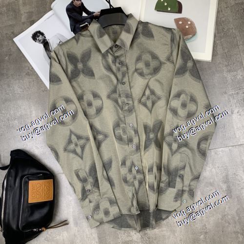 上質 2021春夏 長袖シャツ 2色可選 ルイ ヴィトン LOUIS VUITTON ルイ ヴィトンコピー ブランド