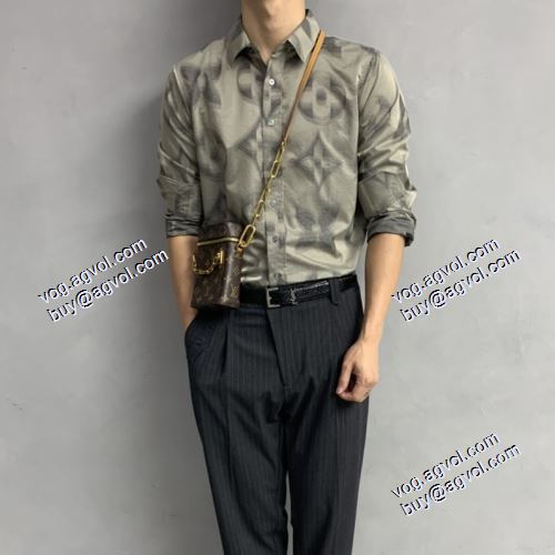 上質 2021春夏 長袖シャツ 2色可選 ルイ ヴィトン LOUIS VUITTON ルイ ヴィトンコピー ブランド