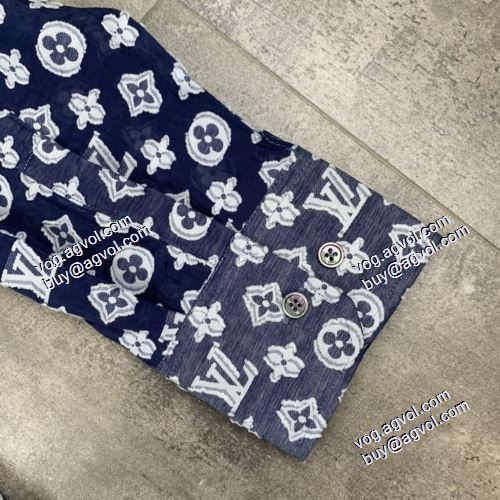 特別人気感謝SALE 2021春夏 ルイ ヴィトン LOUIS VUITTON 長袖シャツ 2色可選 ルイ ヴィトンスーパーコピー 激安