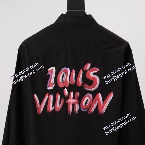 雑誌掲載アイテム 2色可選 ルイ ヴィトンスーパーコピー 2021春夏 ルイ ヴィトン LOUIS VUITTON 長袖シャツ