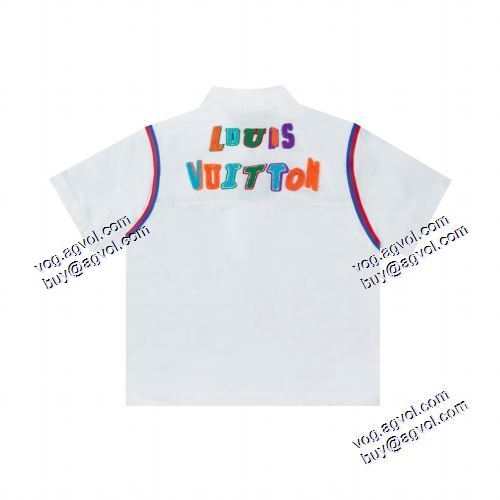 絶対オススメ 2021春夏 ルイ ヴィトンブランドスーパーコピー NBAバスケットボールショートスリーブシャツ LOUIS VUITTON 半袖シャツ 大絶賛の履き心地! 1A8XE3