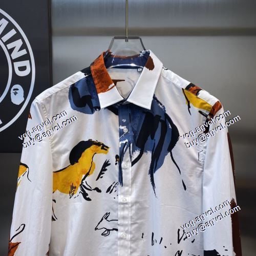 素敵 2021春夏 ルイ ヴィトン LOUIS VUITTON 長袖シャツ ルイ ヴィトンブランドコピー 最安値に挑戦