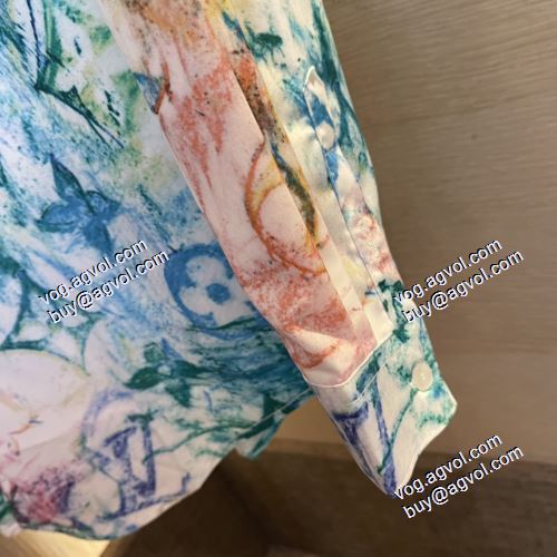 入手困難！2021春夏 ルイ ヴィトン LOUIS VUITTON 長袖シャツ LOUIS VUITTONコピー ブランド