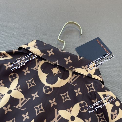 追跡付/関税無 ルイ ヴィトン LOUIS VUITTON 長袖シャツ LOUIS VUITTONブランド 偽物 通販 2021春夏 上品な輝きを放つ形