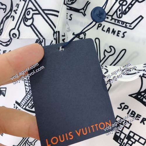 高級感ある 2021春夏 ルイ ヴィトン LOUIS VUITTON 長袖シャツ 2色可選 LOUIS VUITTONスーパーコピー 激安