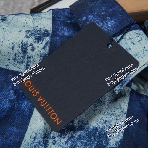 2021春夏 大人っぼい ルイ ヴィトン LOUIS VUITTON 長袖シャツ LOUIS VUITTONブランドコピー