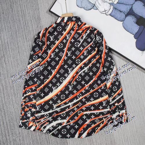 魅力的 ルイ ヴィトン LOUIS VUITTON 長袖シャツ 2021春夏 ルイ ヴィトンブランド コピー 大好評