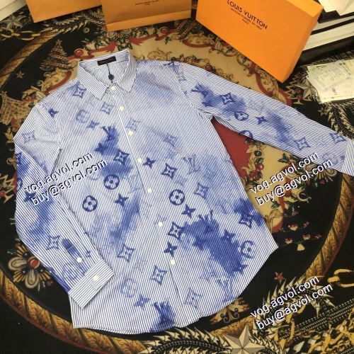 ムダな装飾を排したデザイン 2021春夏 長袖シャツ ルイ ヴィトン LOUIS VUITTON ルイ ヴィトンスーパーコピー