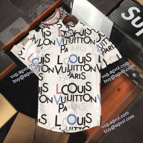 2021春夏 お洒落に魅せる ルイ ヴィトン LOUIS VUITTON 半袖シャツ 2色可選 ルイ ヴィトンコピー ブランド コスパ最高のプライス