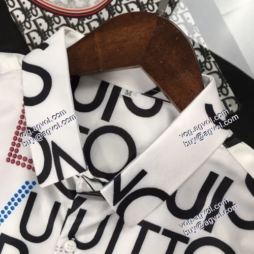 2021春夏 お洒落に魅せる ルイ ヴィトン LOUIS VUITTON 半袖シャツ 2色可選 ルイ ヴィトンコピー ブランド コスパ最高のプライス