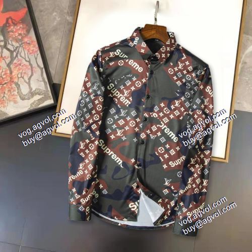 超目玉 2021春夏 ルイ ヴィトン LOUIS VUITTON 長袖シャツ ルイ ヴィトンスーパーコピー 激安
