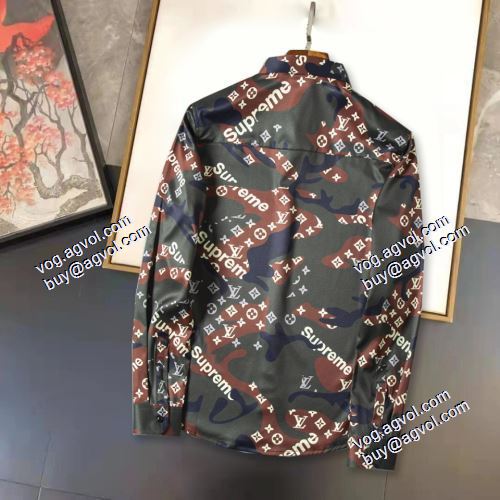 超目玉 2021春夏 ルイ ヴィトン LOUIS VUITTON 長袖シャツ ルイ ヴィトンスーパーコピー 激安
