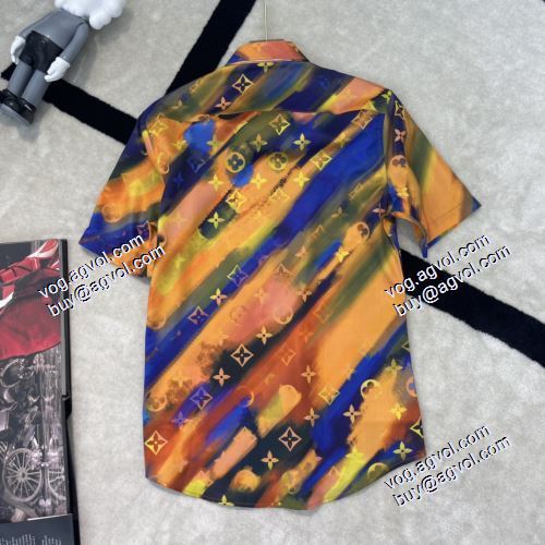 2021春夏 存在感のある ルイ ヴィトン LOUIS VUITTON 半袖シャツ ルイ ヴィトンブランドスーパーコピー