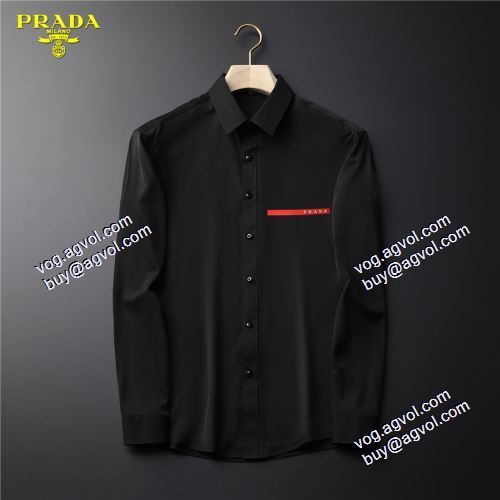 2021春夏 ファッション 人気 プラダ PRADA 長袖シャツ 6色可選 PRADAコピー ブランド 風合いが出る