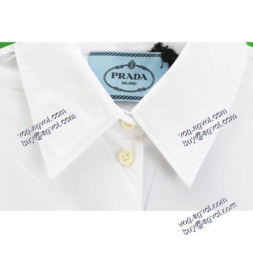 2021春夏 プラダ PRADA PRADA x RAF SIMONS 長袖シャツ プラダスーパーコピー 魅力ファッション 高級感ある