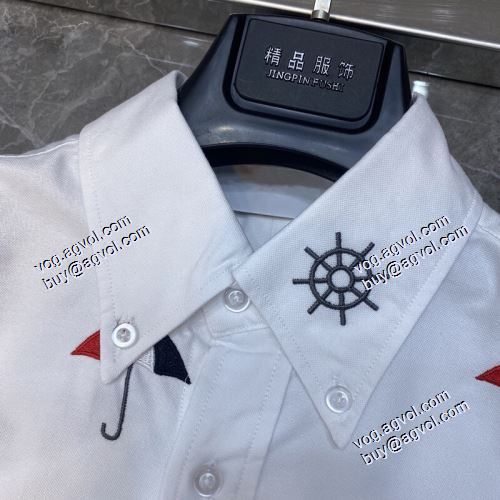 2021春夏 トムブラウン THOM BROWNE 高級感ある 長袖シャツ 2色可選 THOM BROWNEコピーブランド 早くも完売している 流行に関係なく長年愛用できる