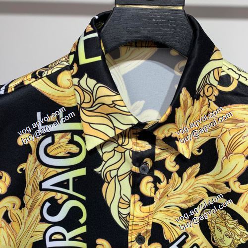 2021春夏 美品！ヴェルサーチVERSACE 長袖シャツ VERSACEブランド 偽物 通販 完成度の高い逸品