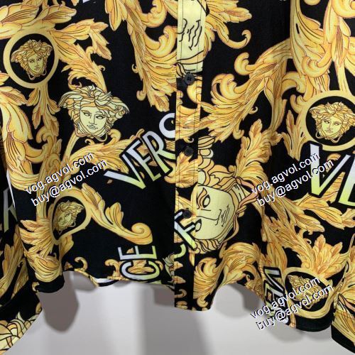 2021春夏 美品！ヴェルサーチVERSACE 長袖シャツ VERSACEブランド 偽物 通販 完成度の高い逸品