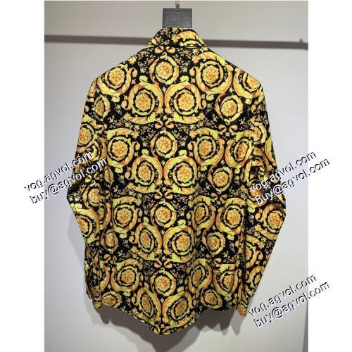 2021春夏 コスパ最高のプライス ヴェルサーチVERSACE 長袖シャツ VERSACE偽物ブランド