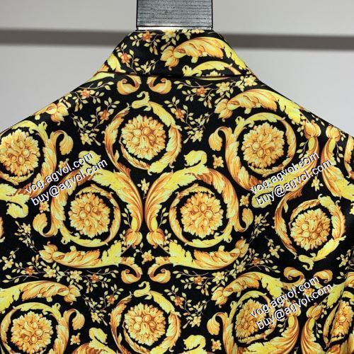 2021春夏 コスパ最高のプライス ヴェルサーチVERSACE 長袖シャツ VERSACE偽物ブランド