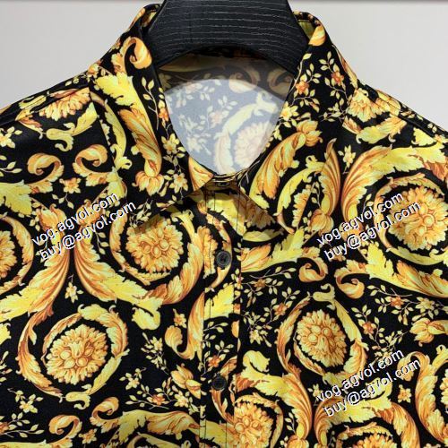 2021春夏 コスパ最高のプライス ヴェルサーチVERSACE 長袖シャツ VERSACE偽物ブランド