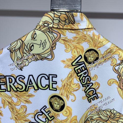 2021春夏 ヴェルサーチVERSACE 長袖シャツ 定番のアイテム ヴェルサーチスーパーコピー 超激得品質保証