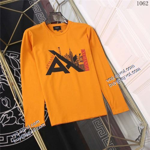 長袖Tシャツ オリジナル 3色可選 2021秋冬 アルマーニ ARMANI  EMPORIO ARMANIスーパーコピー 高級感ある