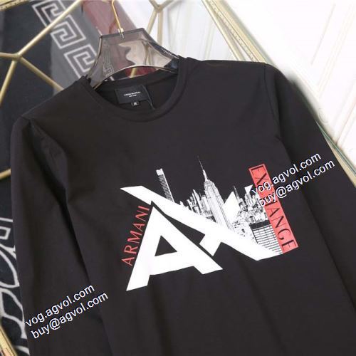 長袖Tシャツ オリジナル 3色可選 2021秋冬 アルマーニ ARMANI  EMPORIO ARMANIスーパーコピー 高級感ある