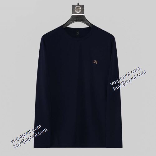 3色可選 長袖Tシャツ ラウンドネック バーバリーブランド コピー 人気販売中 2021秋冬バーバリー BURBERRY