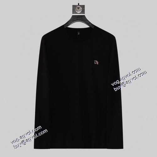 3色可選 長袖Tシャツ ラウンドネック バーバリーブランド コピー 人気販売中 2021秋冬バーバリー BURBERRY